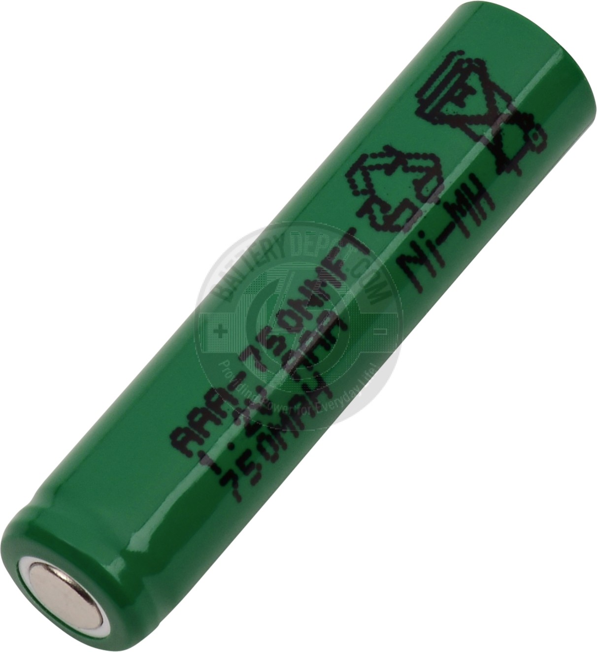 Rechargeable AAA flat top battery