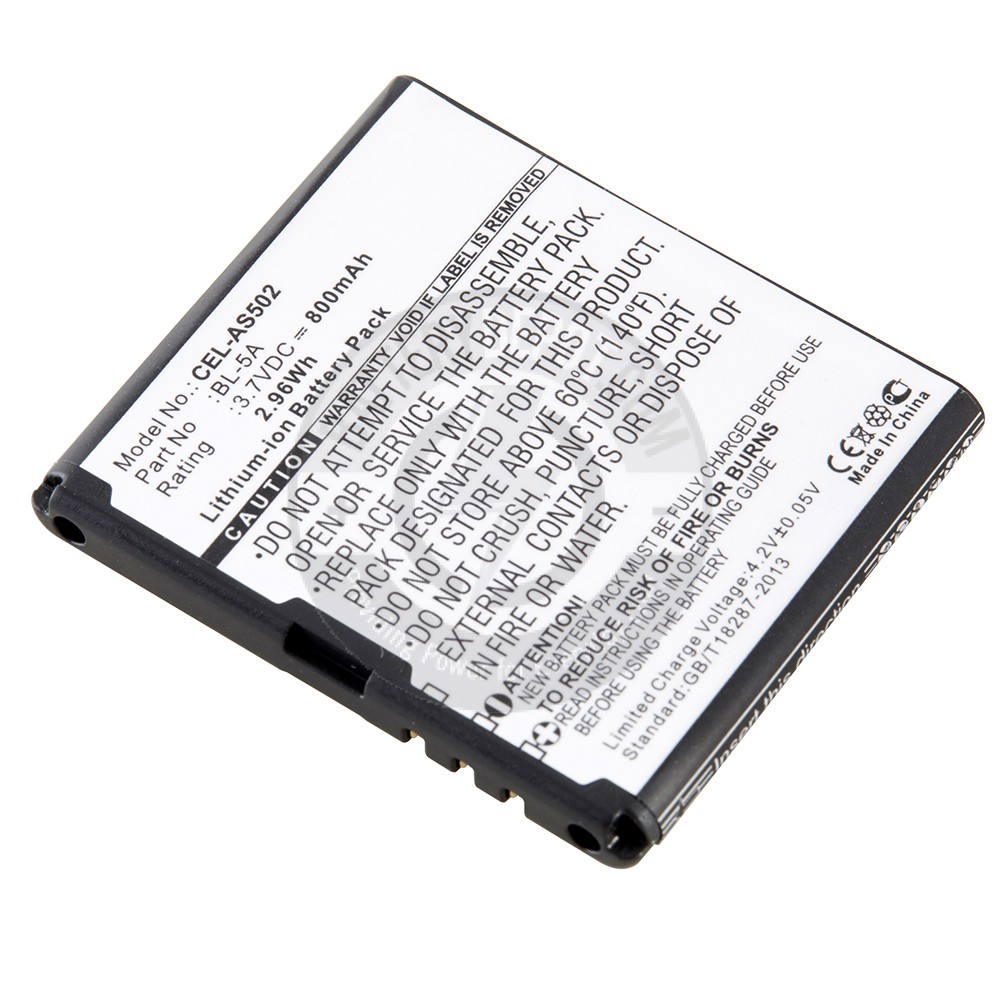 Cell Phone Battery for Nokia Asha 502