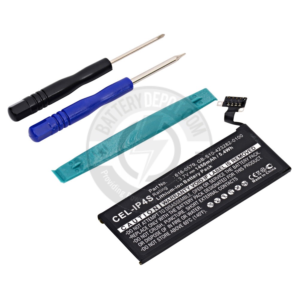 Cell phone battery for Apple iPhone 4S