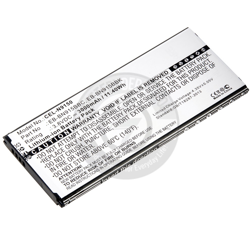 Cell Phone Battery for Samsung Galaxy Note Edge