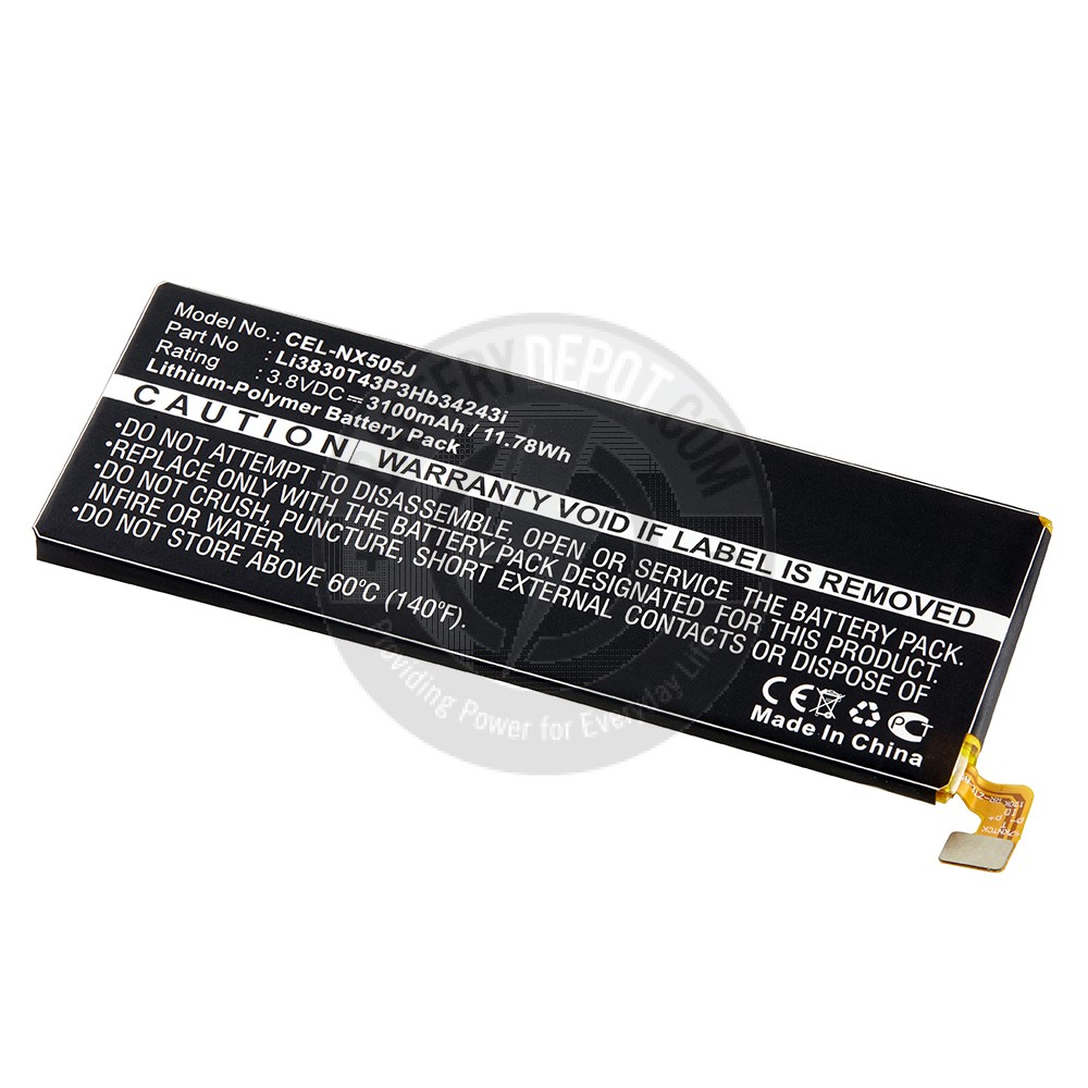 Cell Phone Battery for Samsung Nubia Z7 Max