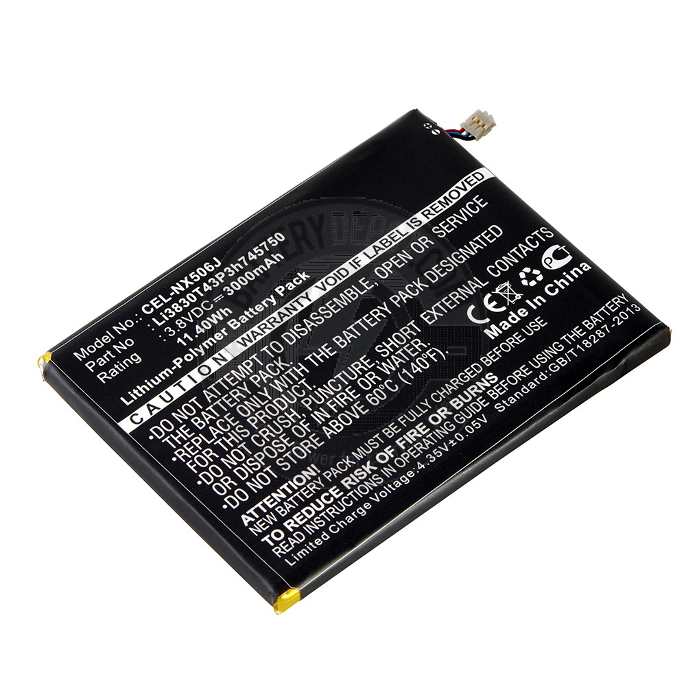 Cell Phone Battery for Samsung Nubia Z7