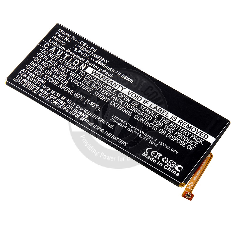 Cell Phone Battery for Huawei Ascend P8