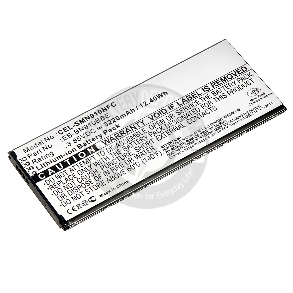 Cell Phone Battery for Samsung Galaxy Note 4