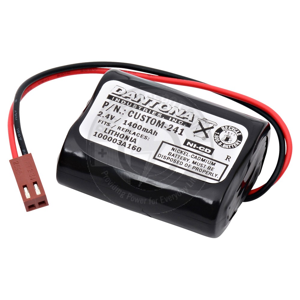 Battery for Lithonia 100003A160