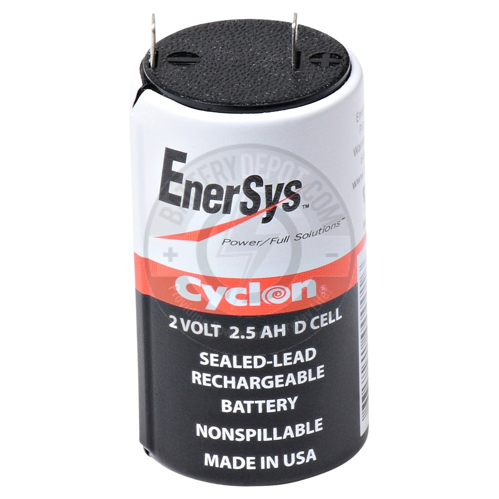2v D-cell 0810-0004 EnerSys/Hawker Cyclon-D Lead Acid Battery