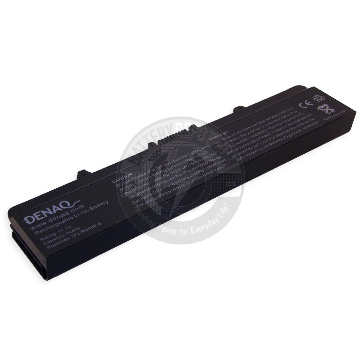 6 cell battery for Dell Laptops made with Samsung High Quality cells