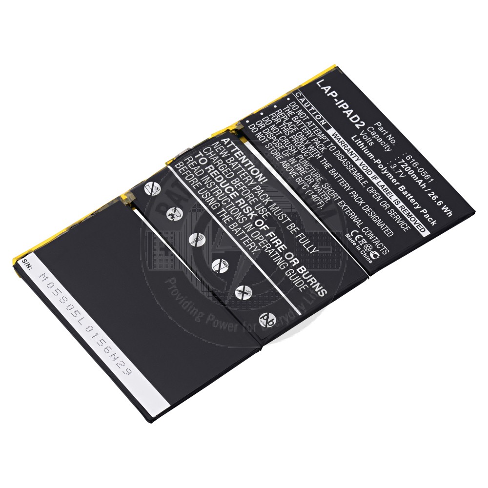Tablet Battery for Apple iPad 2