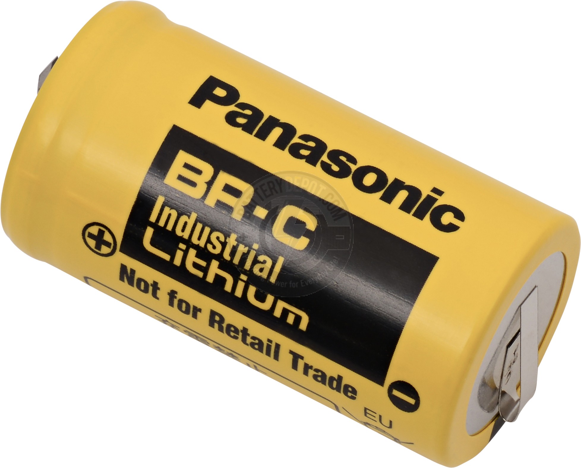 Panasonic BR-C Battery with tabs