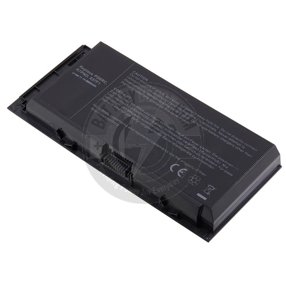 9-cell Laptop Battery for Dell Precision M4600, M4700, M6600, and M6700