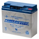 Powersonic 12v 18Ah Sealed Lead Acid Battery with F2 Terminals