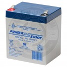 Powersonic 12v 5Ah Sealed Lead Acid Battery with F1 Terminals