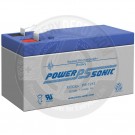Powersonic 12v 1.2Ah Sealed Lead Acid Battery with F1 Terminals