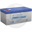 Powersonic 12v 3Ah Sealed Lead Acid Battery with F1 Terminals