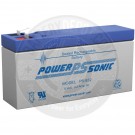 Powersonic 8v 3.2Ah Sealed Lead Acid Battery with F1 Terminals