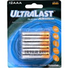 UltraLast AAA battery, 12 pack